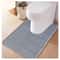 Non-Slip Memory Foam Bath Mat U Shape Water Absorbing Bathroom Rug
