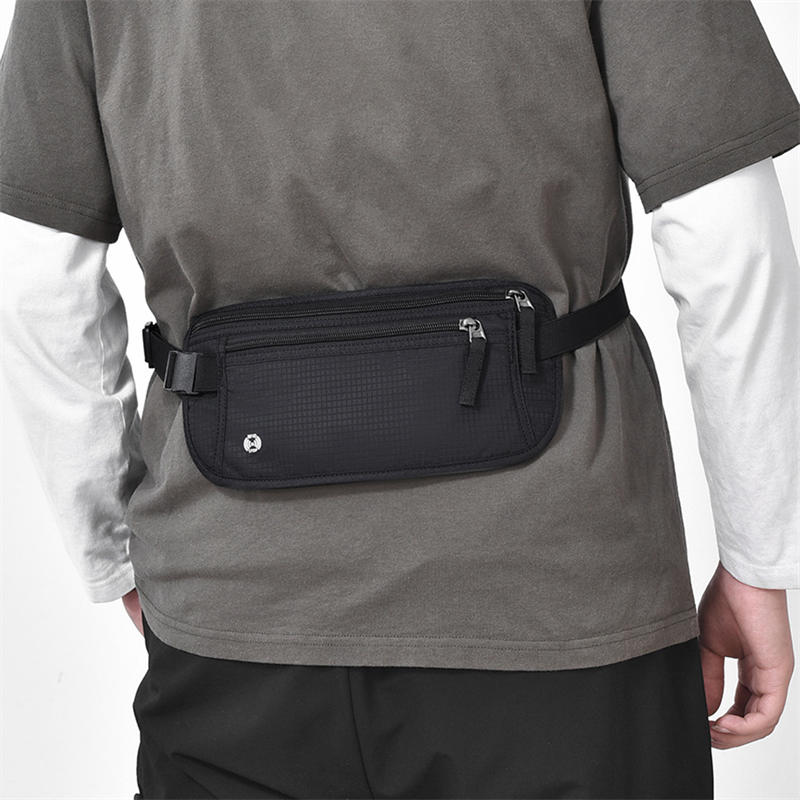 Waterproof Travel Belt Bag For Men Women Blocking Hidden Wallet Passport Holder With Large Capaci 0