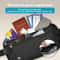 Waterproof Travel Belt Bag For Men Women Blocking Hidden Wallet Passport Holder With Large Capaci 1