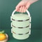 Portable Stainless Steel Thermal Lunch Box Leakproof Microwave Bento Box with Lids & Multi Purpose Food Container