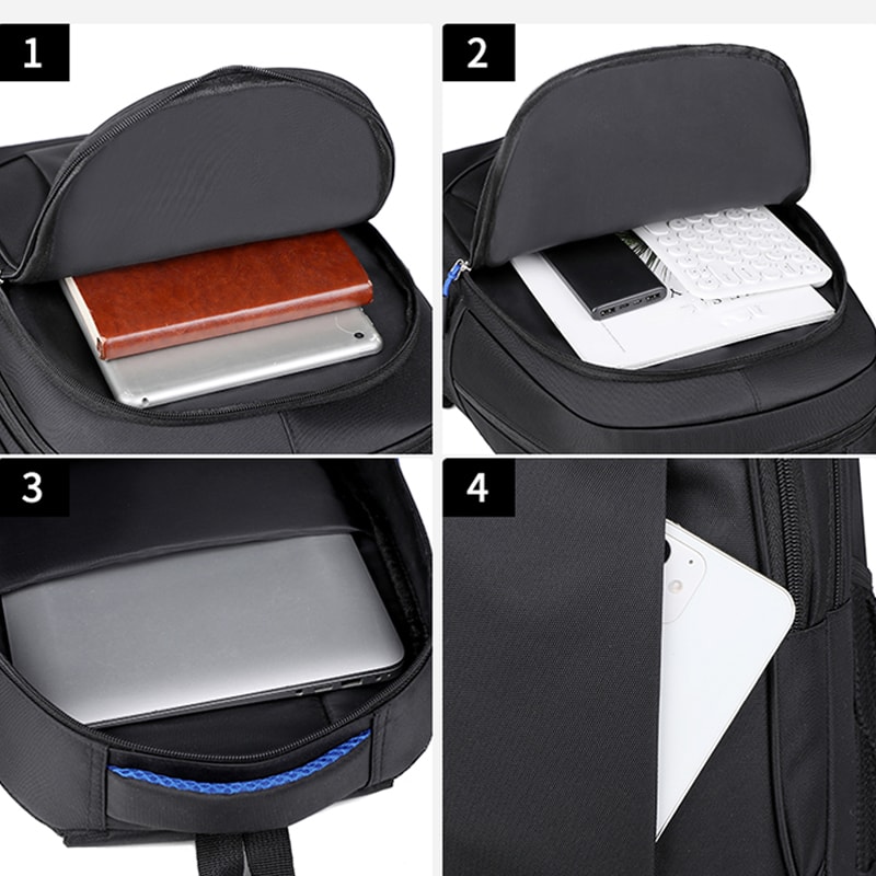 Waterproof Oxford Backpack for Men Business & Travel Computer Bag