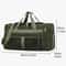 Spacious Travel Luggage Bag Multi Functional Portable Fitness Handbag Shoulder Or Crossbody Style 2