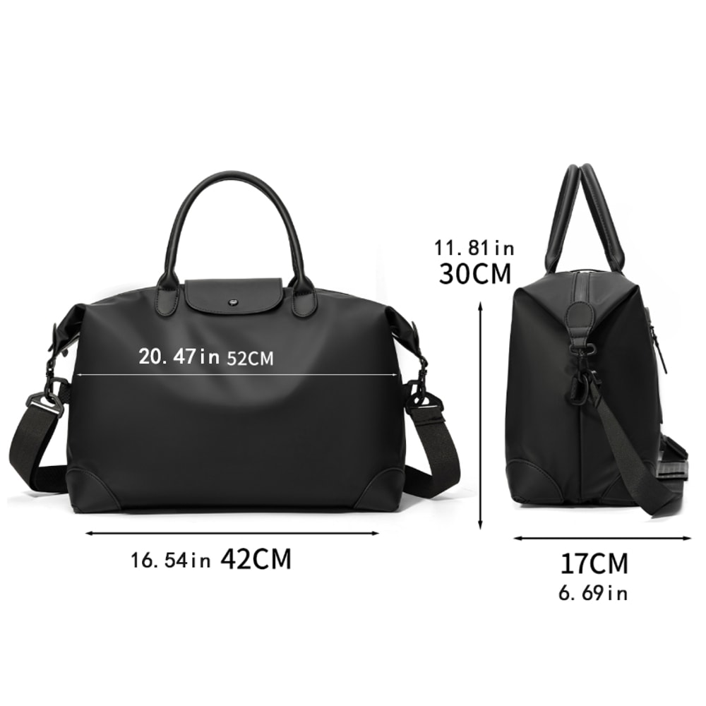 Large Capacity Travel Tote Bag Stylish Spacious And Ideal For Travel Sports Adventures 2