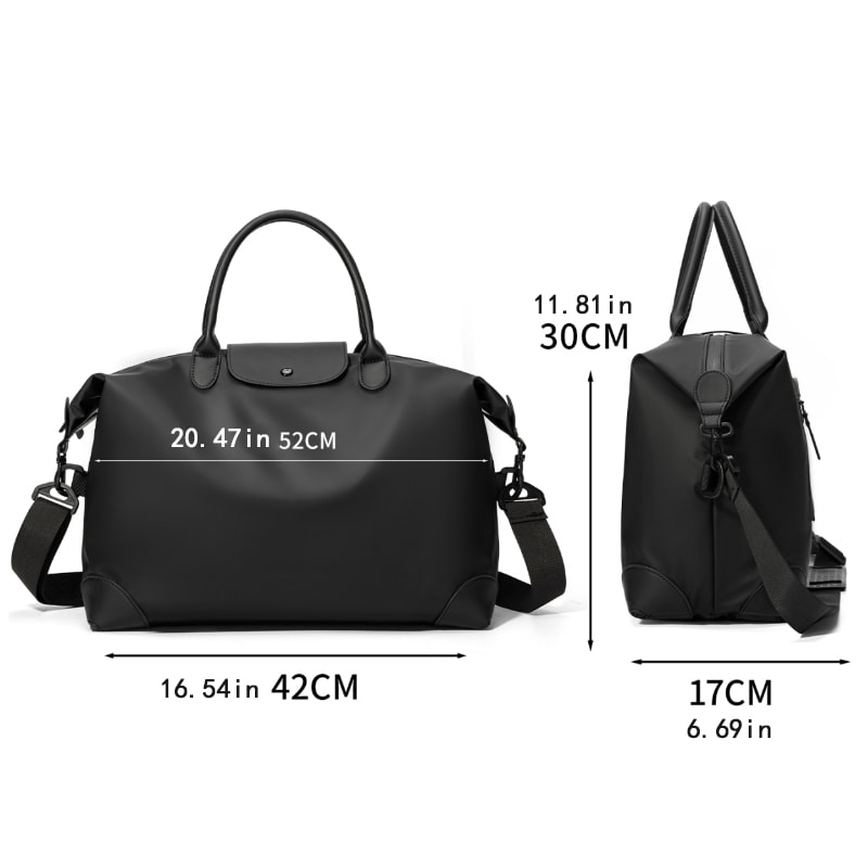 Large Capacity Travel Tote Bag Stylish Spacious And Ideal For Travel Sports Adventures 2