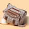 Vintage One Shoulder Crossbody Bag High Quality Women's Handbag with Multi Function Design