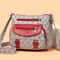 Vintage One Shoulder Crossbody Bag High Quality Women's Handbag with Multi Function Design