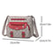 Vintage One Shoulder Crossbody Bag High Quality Women's Handbag with Multi Function Design