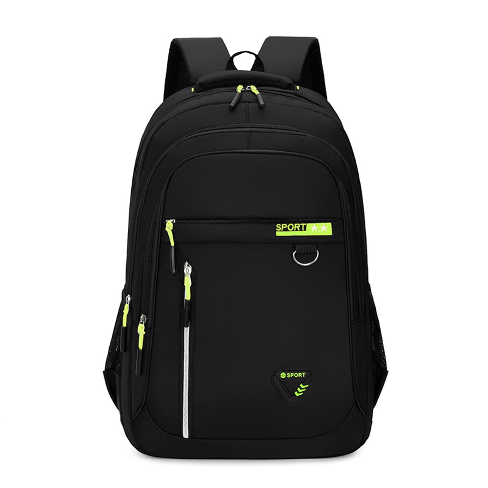 Mens Backpack Large Capacity Adjustable Shoulder Straps Multiple Compartments for Daily Use