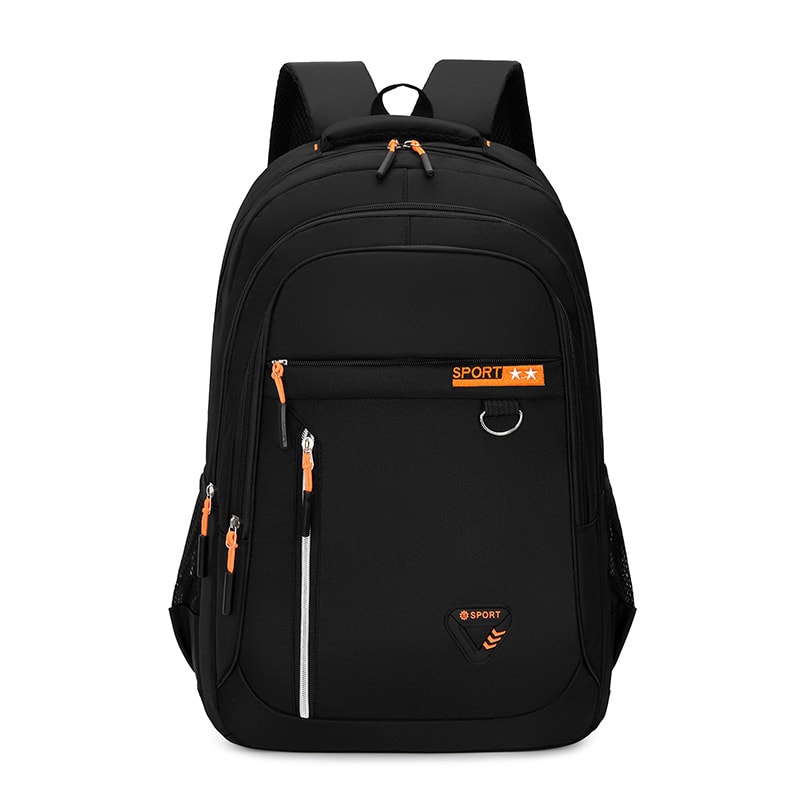 Mens Backpack Large Capacity Adjustable Shoulder Straps Multiple Compartments for Daily Use