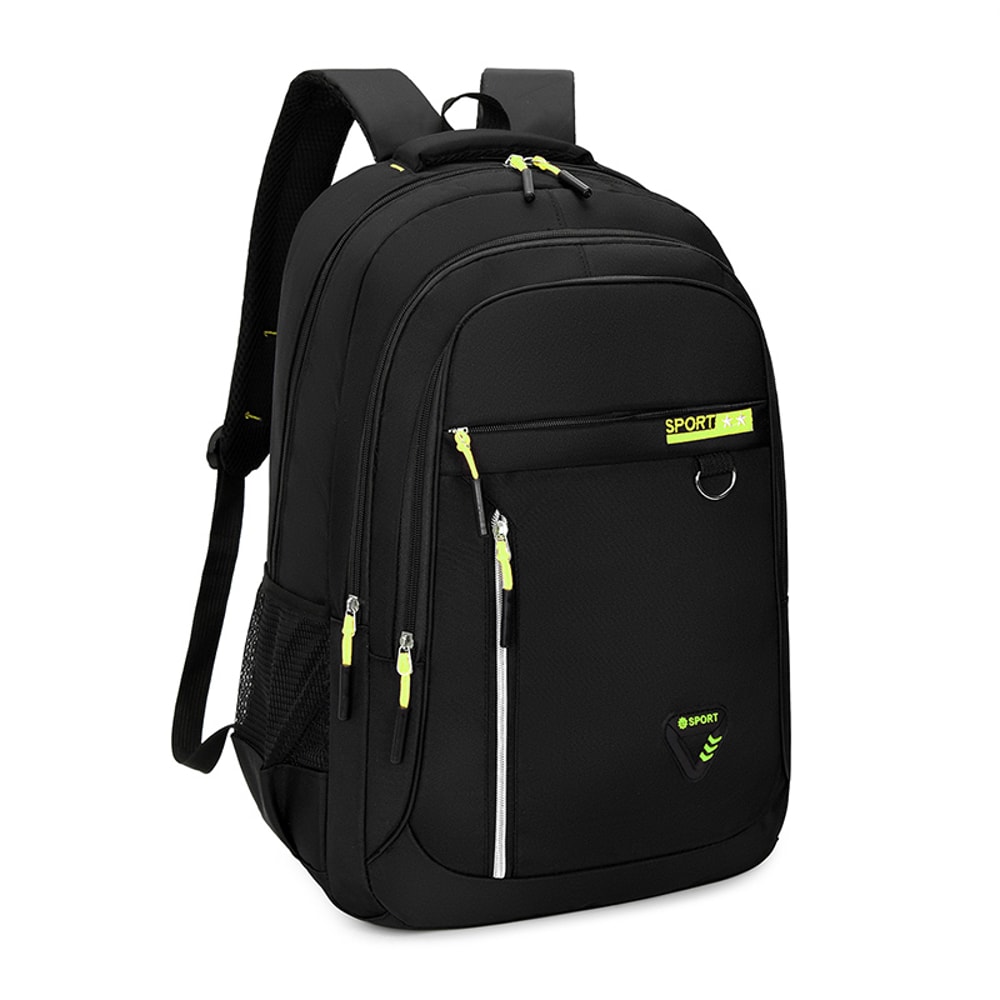 Mens Backpack Large Capacity Adjustable Shoulder Straps Multiple Compartments for Daily Use