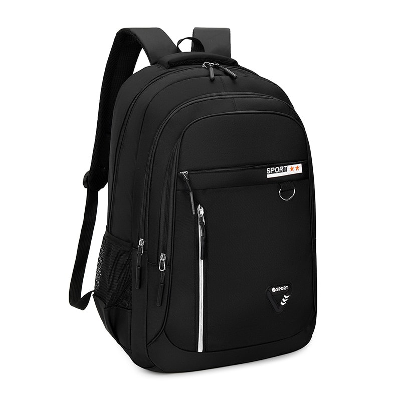 Mens Backpack Large Capacity Adjustable Shoulder Straps Multiple Compartments for Daily Use