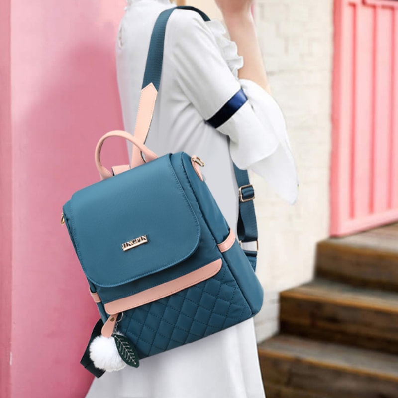 Elegance Convertible Womens Fashion Backpack Versatile Daily Shoulder Bag 1