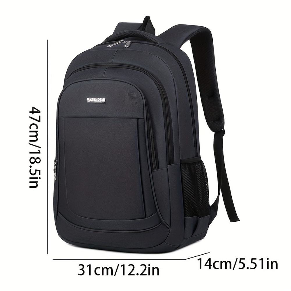 Large Capacity Travel Backpack with USB Port Waterproof Anti Theft Business Backpack for Men & Women