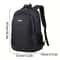 Large Capacity Travel Backpack with USB Port Waterproof Anti Theft Business Backpack for Men & Women