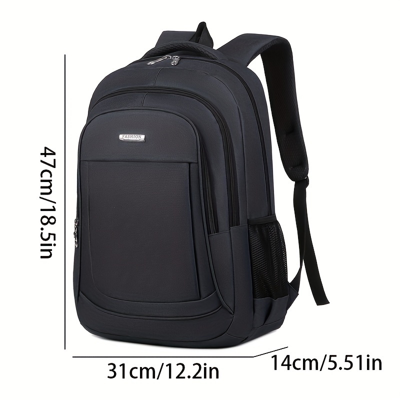 Large Capacity Travel Backpack with USB Port Waterproof Anti Theft Business Backpack for Men & Women