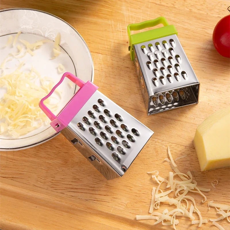 Mini Stainless Steel Grater Versatile Vegetable Slicer Cheese Shredder 4