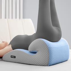 ergonomic cervical traction pillow for neck pain relief & snoring prevention