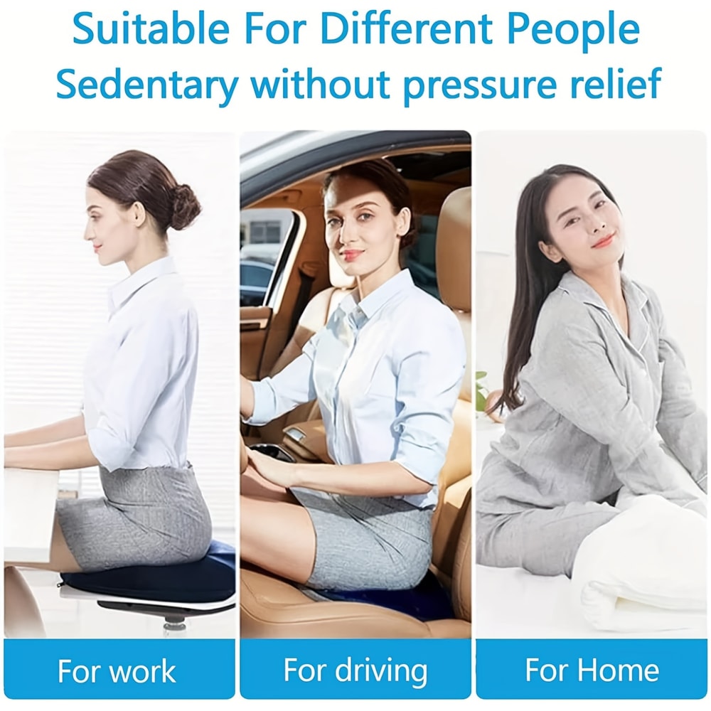 Orthopedic Memory Foam Donut Seat Cushion For Tailbone Hemorrhoid Pain Relief 1