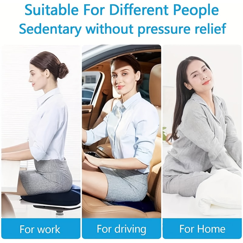 Orthopedic Memory Foam Donut Seat Cushion For Tailbone Hemorrhoid Pain Relief 1