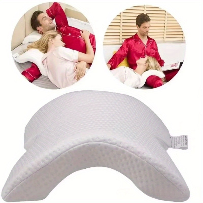 U Shaped Memory Foam Pillow For Neck Couples Zero Pressure Slow Rebound Comfort 1