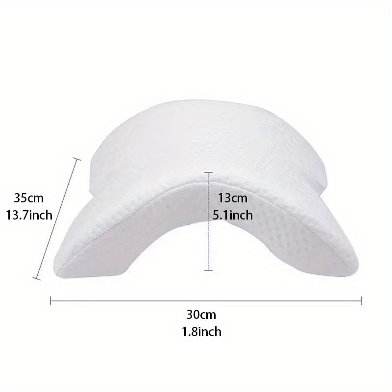 U Shaped Memory Foam Pillow For Neck Couples Zero Pressure Slow Rebound Comfort 3