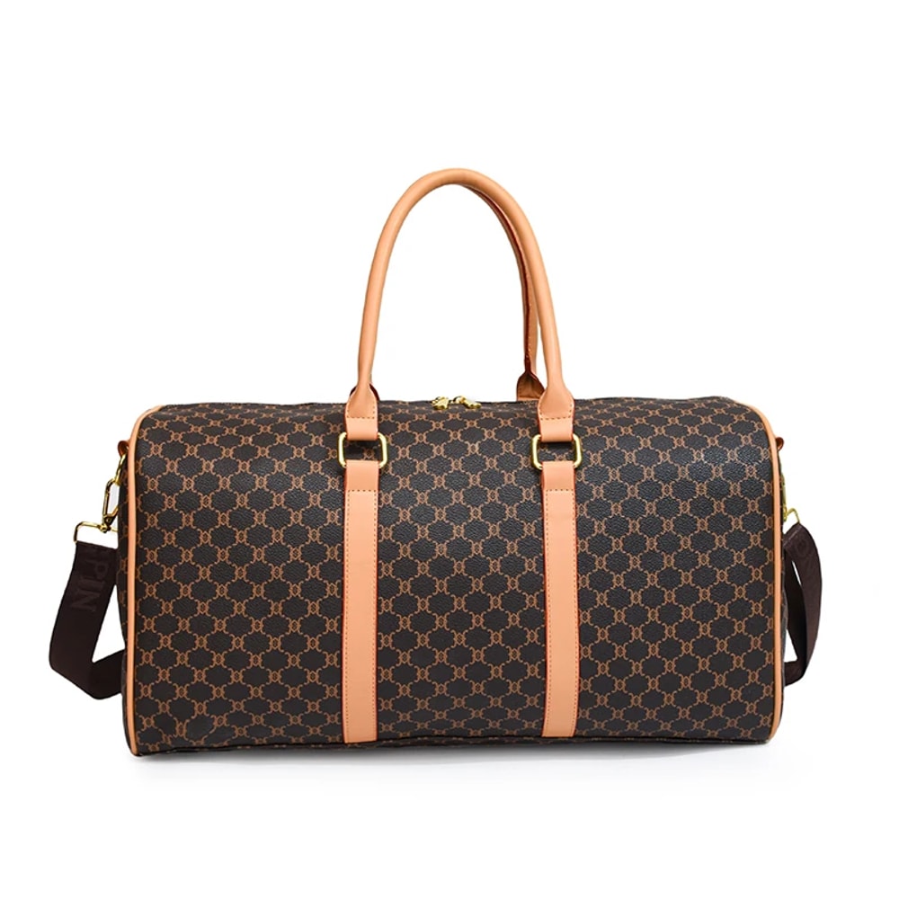 Gemini Said Elite Executive Large Capacity Weekender Bag Classic Full Body Print 7