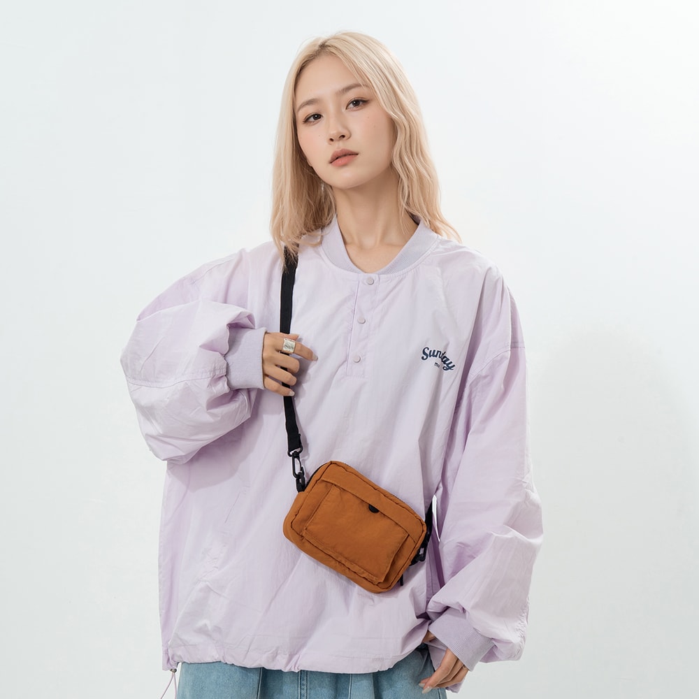 TrailEase Lightweight Nylon Crossbody Bag for Women Small Hiking Shoulder Phone Bag