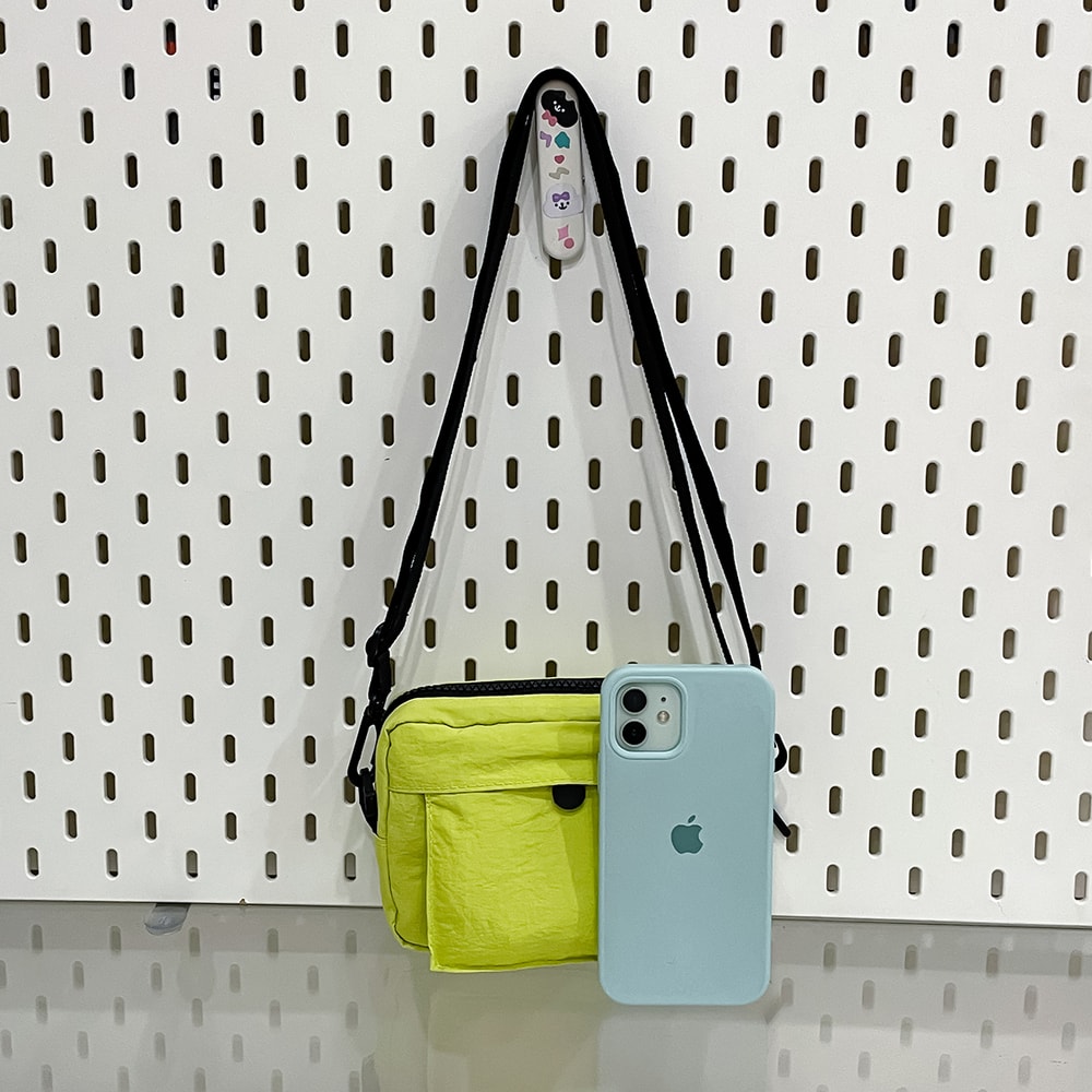 TrailEase Lightweight Nylon Crossbody Bag for Women Small Hiking Shoulder Phone Bag