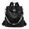 Elegant Anti Theft Women Leather Backpack Purse Large Capacity Travel Bag
