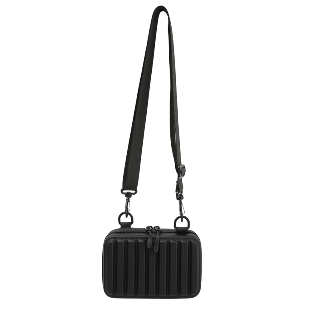 Mini Crossbody Bag For Women Compact PVC Shoulder Purse Small Box Handbag 6