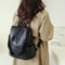 Elegant Anti Theft Backpack Women PU Leather Travel Purse Bag 2