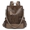 Elegant Anti Theft Backpack Women PU Leather Travel Purse Bag 5