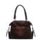 Retro Suede Tote Bag Large Capacity Handbag For Women Casual Commuter Shoulder Bag 5