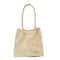 Elegant Suede Tote Bag for Women Large Work Shoulder Bag with Detachable Pouch