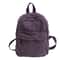 Small Canvas Backpack for Women Lightweight Casual Cotton School Bag for Teen Girls