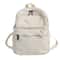 Small Canvas Backpack for Women Lightweight Casual Cotton School Bag for Teen Girls