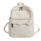 Small Canvas Backpack for Women Lightweight Casual Cotton School Bag for Teen Girls