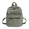 Small Canvas Backpack for Women Lightweight Casual Cotton School Bag for Teen Girls