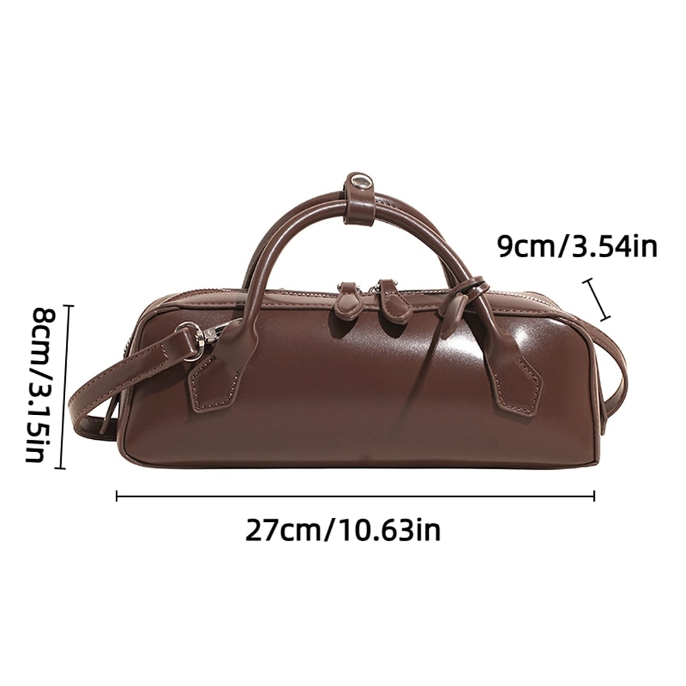 French Retro Textured Tote Bag Casual Portable And Versatile For Work Leisure 2