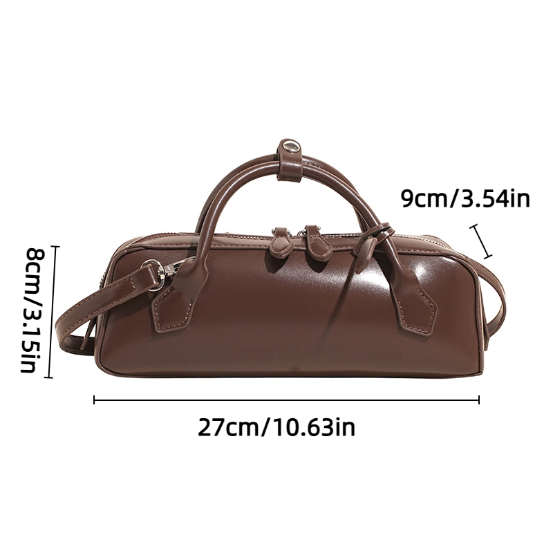 French Retro Textured Tote Bag Casual Portable And Versatile For Work Leisure 2