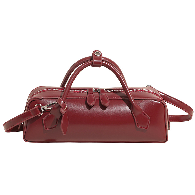 French Retro Textured Tote Bag Casual Portable And Versatile For Work Leisure 6