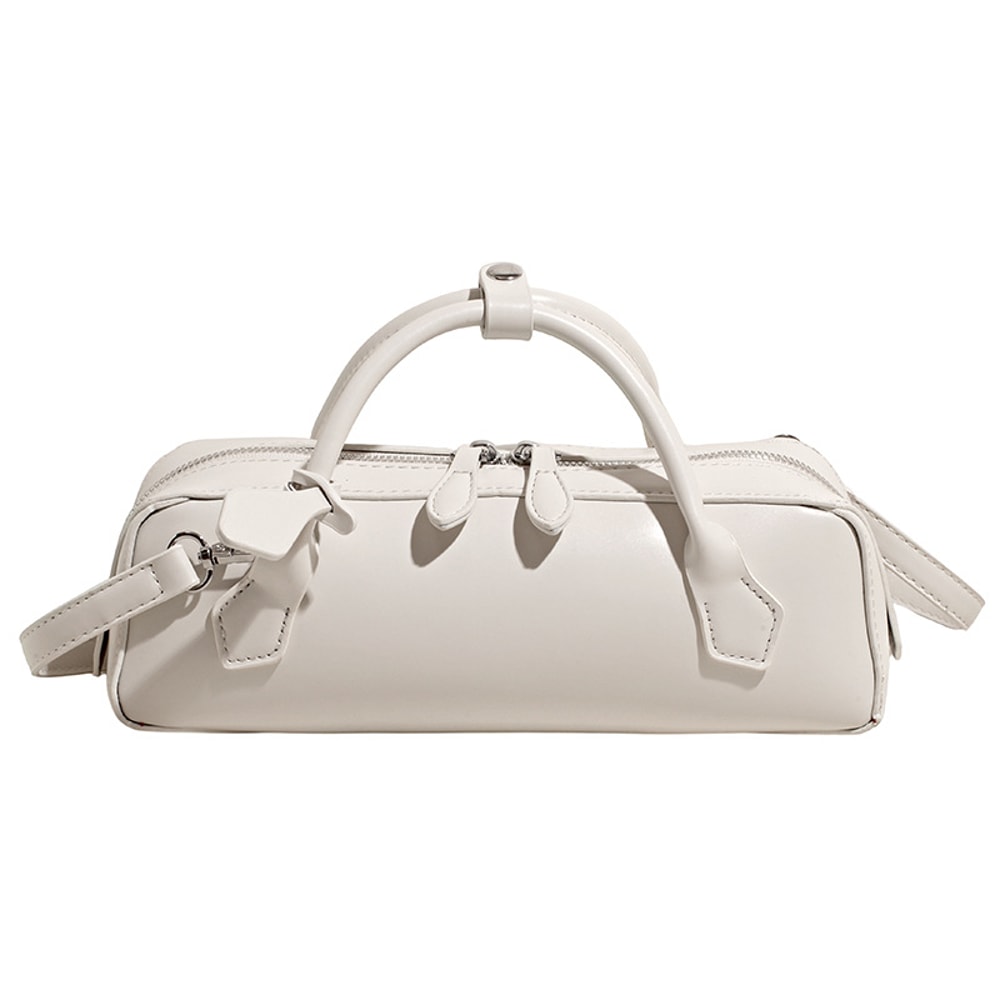 French Retro Textured Tote Bag Casual Portable And Versatile For Work Leisure 7