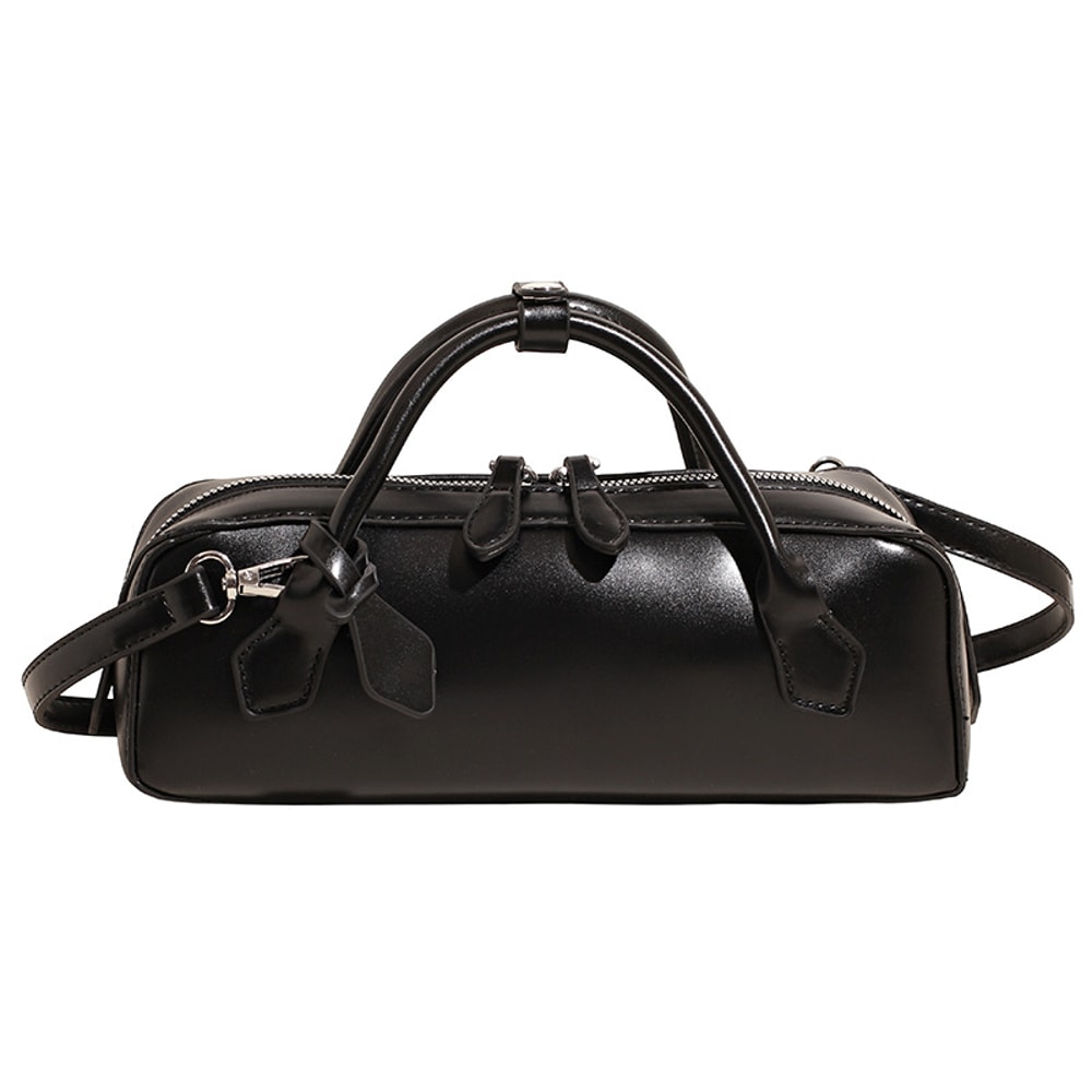 French Retro Textured Tote Bag Casual Portable And Versatile For Work Leisure 9