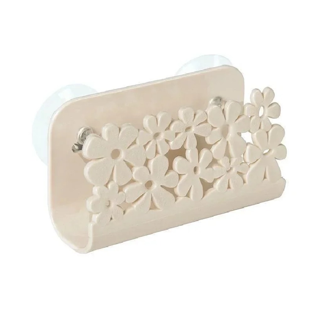 Multi Use Kitchen Sponge Holder Dish Cloth Rack Clip Organizer 6