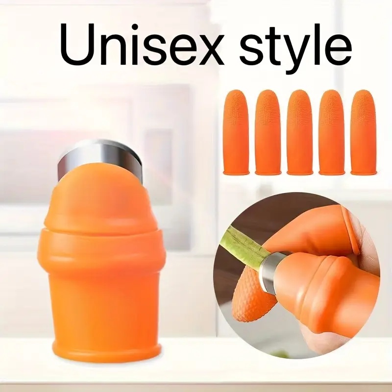 Multi Use Thumb Knife & Finger Knife Set for Garlic Peeling and Vegetable Prep