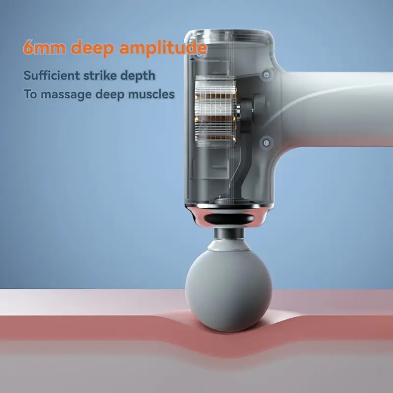 Portable Deep Tissue Massage Gun for Muscle Recovery and Pain Relief