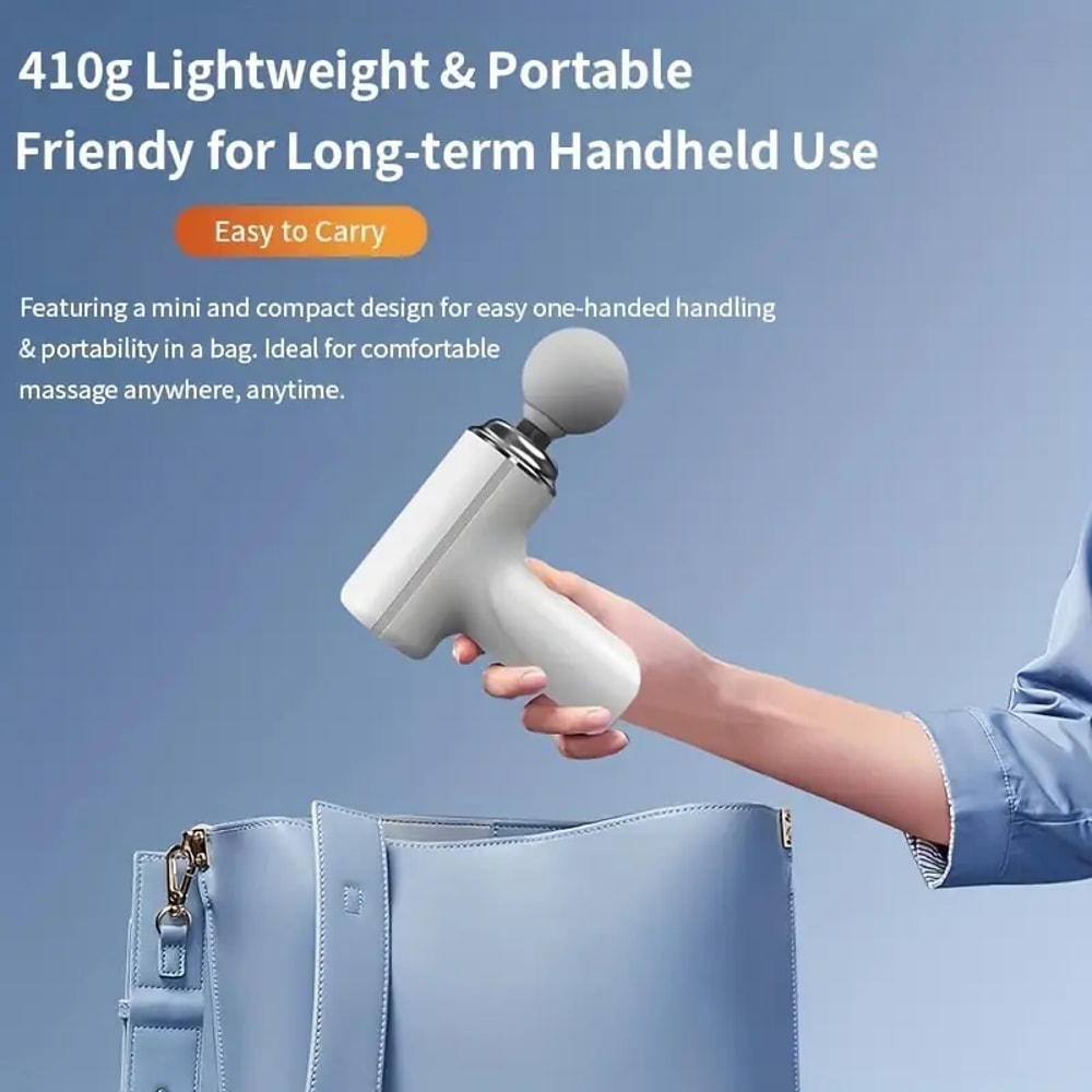 Portable Deep Tissue Massage Gun for Muscle Recovery and Pain Relief