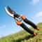High Carbon Steel Garden Shears with Anti Slip Sponge Handle Precision Secateurs for Home Gardening