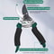 High Carbon Steel Garden Shears with Anti Slip Sponge Handle Precision Secateurs for Home Gardening