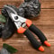 High Carbon Steel Garden Shears with Anti Slip Sponge Handle Precision Secateurs for Home Gardening